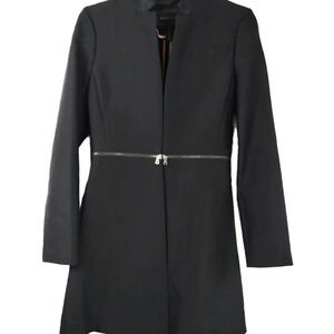 BCBGMaxAzria Black Trench Coat